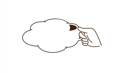 コーヒー専門店 コーヒー片手に